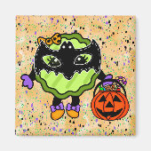 Halloween Pickle | Festtagsschlange Magnet (Vorne)