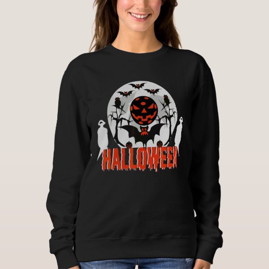 Halloween-Pickleball-Kostüm IV Sweatshirt (Vorderseite)
