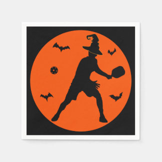 Halloween Pickleball Player Serviette