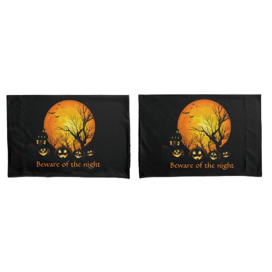 Halloween-Pillowcase-Set Kissenbezug (Vorderseite-Set)
