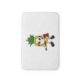 Halloween Pineaple Badematte (Vorderseite Vertikal)