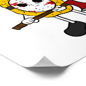 Halloween Pineaple Poster (Ecke)