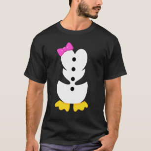 Halloween Pinguin Kostüm Schwarzer Funny Tuxedo Gi T-Shirt