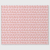 Halloween Pink Candy Corn Geschenkpapier (Flach)