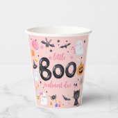 Halloween Pink Ghost Baby Shooting Cup Pappbecher (Vorderseite)