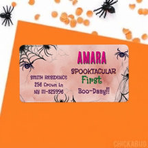 Halloween Pink und Spinnen Geburtstag Halloween