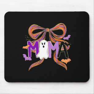 Halloween Pinselstrich Boo Mama Gruselige Coquette Mousepad