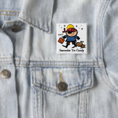 Halloween-Pirat Button (Beispiel)