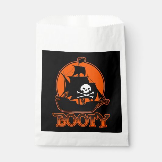 Halloween Pirate Hintern Fevor Bags Geschenktütchen (Vorderseite)