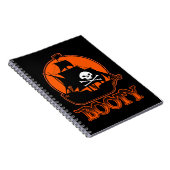 Halloween Pirate Hintern Notizblock (Rechte Seite)