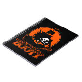 Halloween Pirate Hintern Notizblock (Linke Seite)
