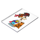 Halloween Pirate Notizblock (Linke Seite)