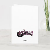 Halloween Pirate Plunder Karte (Rückseite)