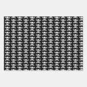 Halloween Pirate Themed  Geschenkpapier Set (Vorderseite 2)