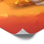 Halloween Pirate Treasure Hunt AI Generativ Poster (Ecke)