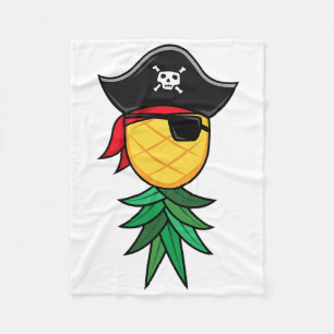 Halloween Pirate Upside Down Ananas Swingers Li Fleecedecke