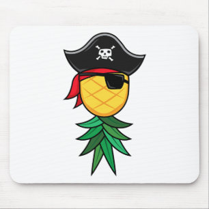 Halloween Pirate Upside Down Ananas Swingers Li Mousepad