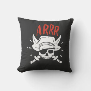 Halloween-Piratenkostüm Kissen