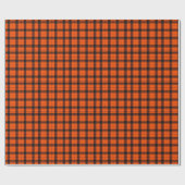 Halloween Plaid Collection – Cozy Tartan & Argyle Geschenkpapier (Flach)