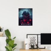 Halloween-Plakat Poster (Heimbüro)