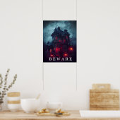Halloween-Plakat Poster (Küche)