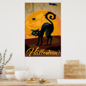 Halloween-Plakat Poster (Küche)