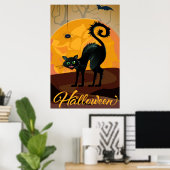 Halloween-Plakat Poster (Heimbüro)