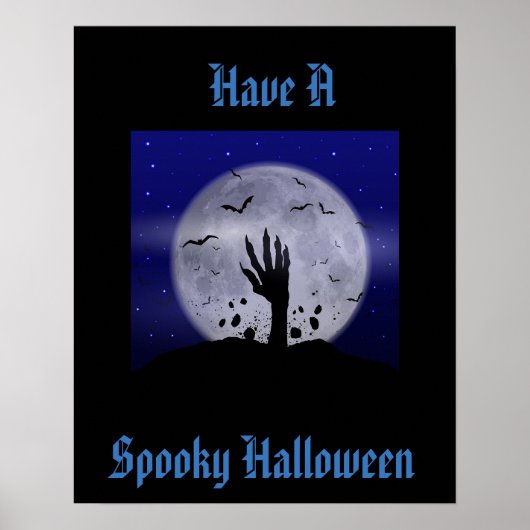 Halloween-Plakat Poster (Vorne)