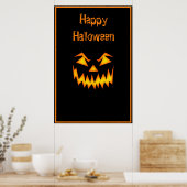Halloween-Plakat Poster (Küche)