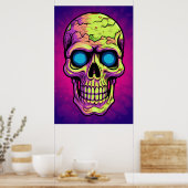 Halloween-Plakat Poster (Küche)
