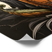 Halloween-Plakat Poster (Ecke)