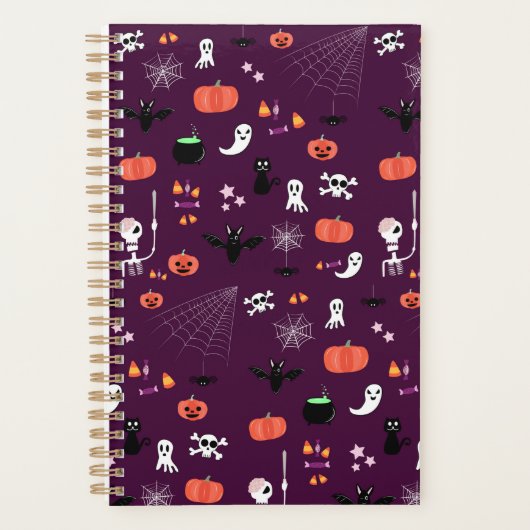 Halloween Planer (Vorderseite)