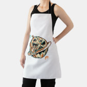 Halloween Planet Schürze (InSitu)