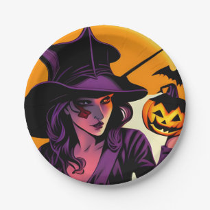 Halloween Plate Pappteller