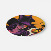 Halloween Plate Pappteller (Schrägansicht)