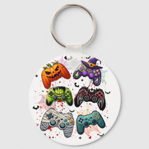 Halloween Player Schlüsselanhänger