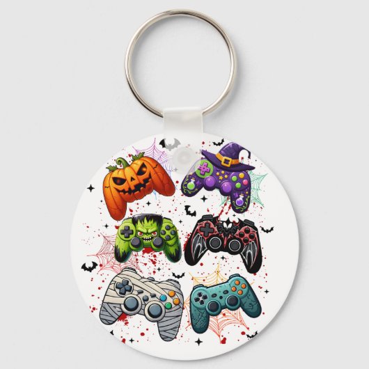 Halloween Player Schlüsselanhänger (Vorderseite)