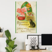 Halloween Pleasys, Vintag Poster (Heimbüro)
