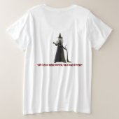 Halloween Plus Size T - Shirt (Design Rückseite)