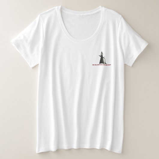 Halloween Plus Size T - Shirt (Design vorne)