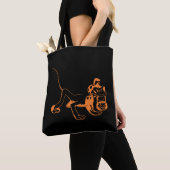 Halloween Pluto Pirate Funny Halloween Tasche (Von Nahem)