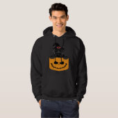 Halloween Pocket Cane Corso Scary Jack O Lantern Hoodie (Vorne ganz)