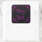 Halloween Poingredients Fairy Dust Quadratischer Aufkleber (Tasche)