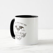 Halloween Poison Tasse, Halloween Tasse, Goth Tass Tasse (Vorderseite Links)