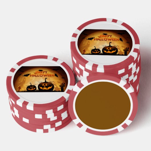 Halloween Poker Chips (Stapel)