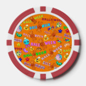 Halloween Pokerchips (Vorderseite)