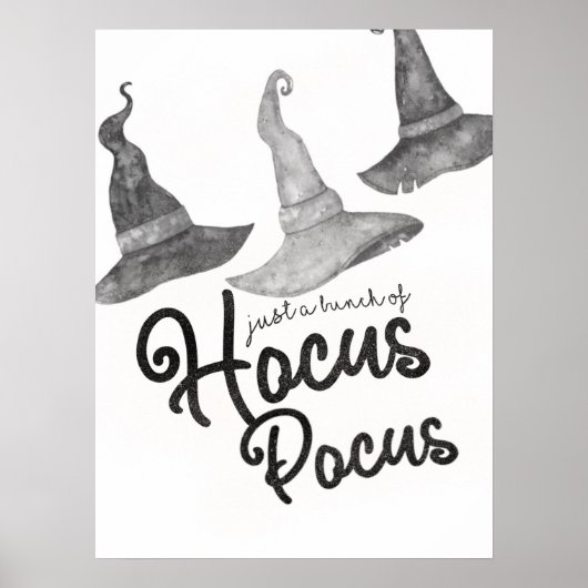 Halloween Pokus Hexen Poster (Vorne)