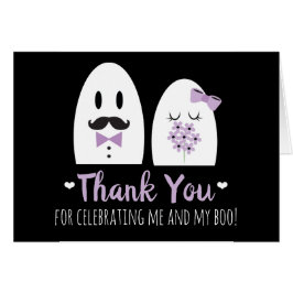 Halloween-Polterabend danken Ihnen Karten