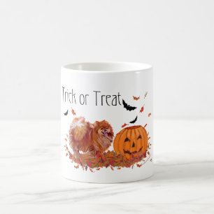 Halloween Pomeranian Kaffeetasse