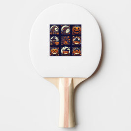 Halloween Pong Paddle Tischtennis Schläger